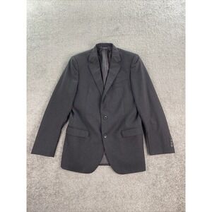 Brooks Brothers Suit Jacket 43 R Navy Wool Regent Estrato Designer Premium Italy